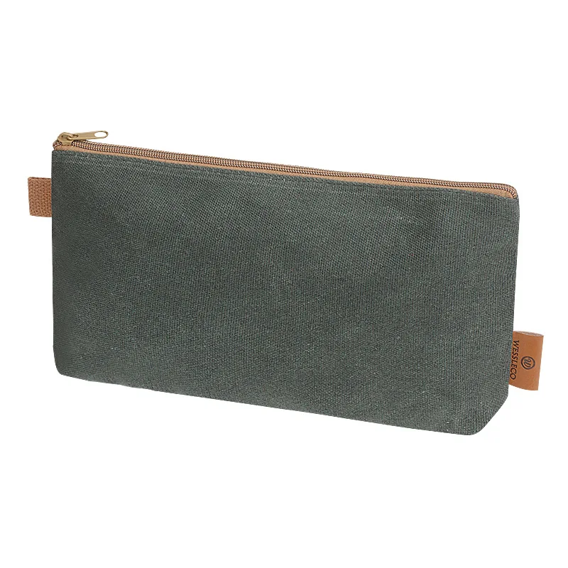 휴대용 젖은 왁스 캔버스 도구 가방 방수 하드웨어 보관 가방 다기능 작은 도구 가방 고품질 주최자