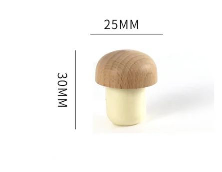 03 Red wine cork T-shaped high molecular plug sealed oak cork wine bottle stopper vacuum bottle cap