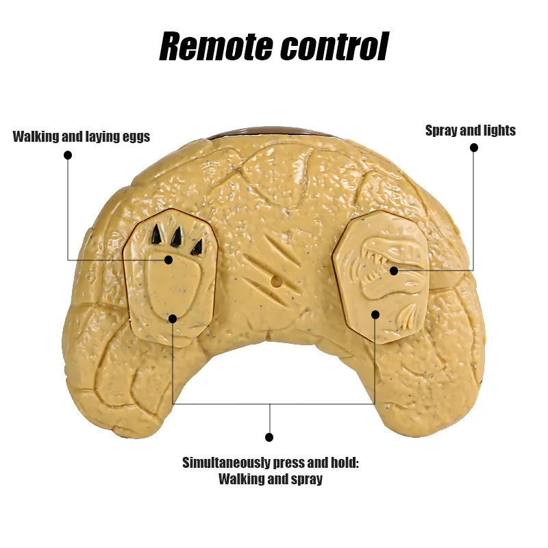 Boy Remote Control Dinosaur Toy Walk Sound Simulation RC Model Light Spray Education Game Children Toys For 3 Year Birthday Gift 5