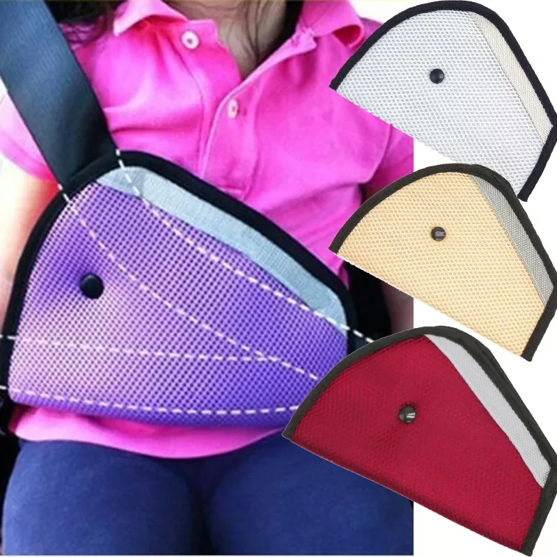 Car Safe Fit Seat Belt Cover Soft Car Safety Belt Adjust Device Baby