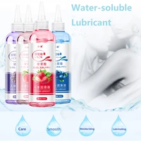 Obst Erdbeer geschmack Hyaluron säure Gleitmittel 200ml wasser lösliches Schmieröl Sexspielzeug für Erwachsene Sex paare Sexshop 6