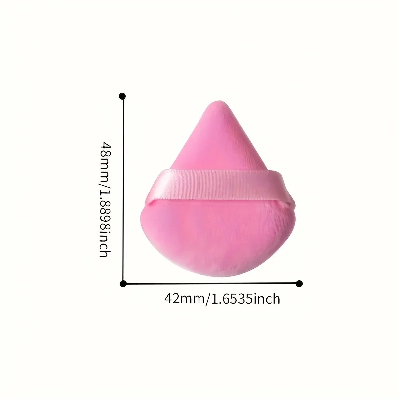 15Pcs Mini Makeup Puffs - Ultra-Soft, Fragrance-Free for Powder/Foundation - Disposable w/ Case, Travel-Cute for All Skin