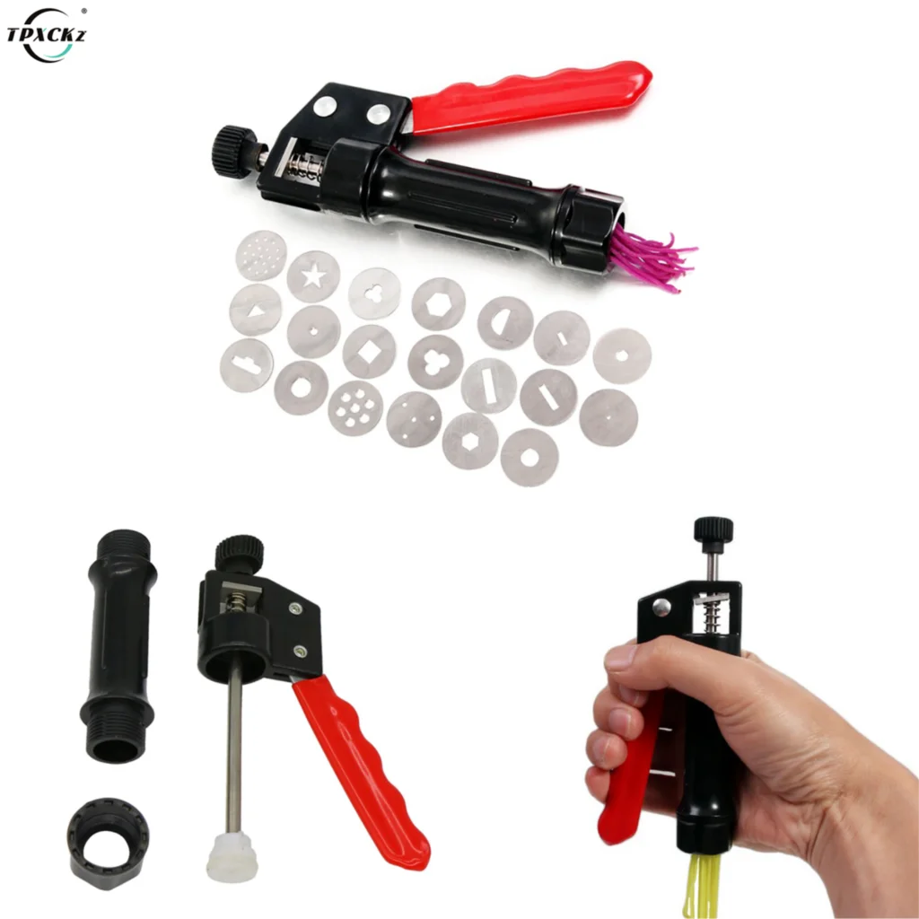 DIY Craft Pottery Clay Extruder Fondant Cake Slime Pastry Gun Modeling