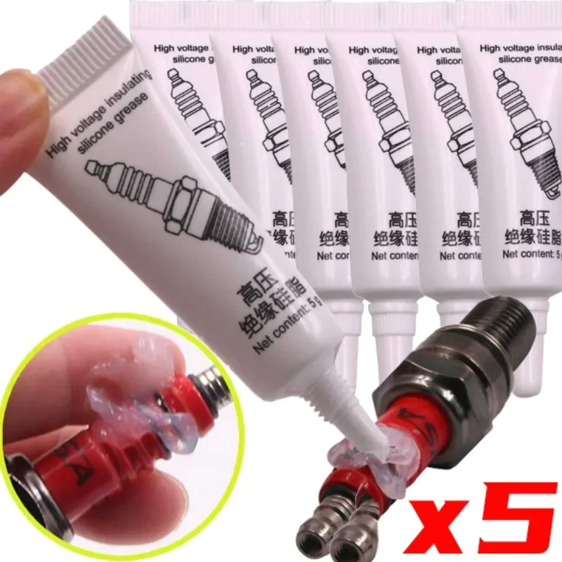 Car Spark Plug High Voltage Insulated Silicone Grease Ignition Coil Car Spark Plug High and Low Temperature Corrosion Resistance car lubricant silicone grease lubricant silicone grease grease lubricant