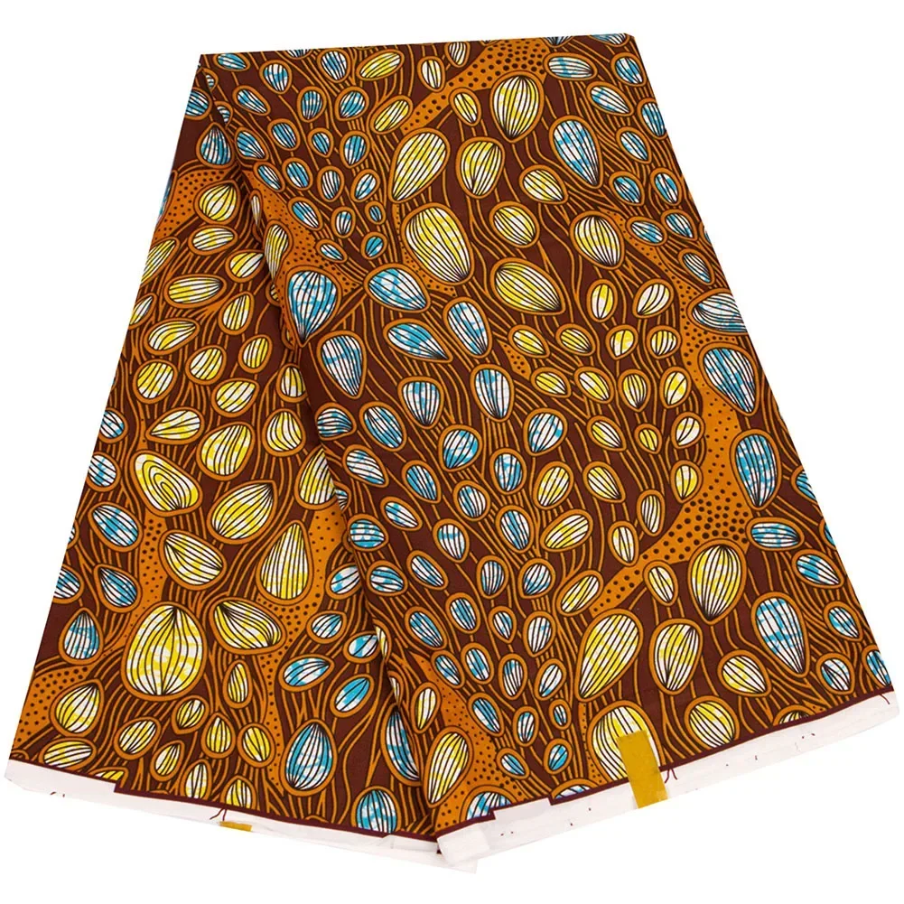 Most Popular African Real Wax Fabric Cotton Nigeria Style High