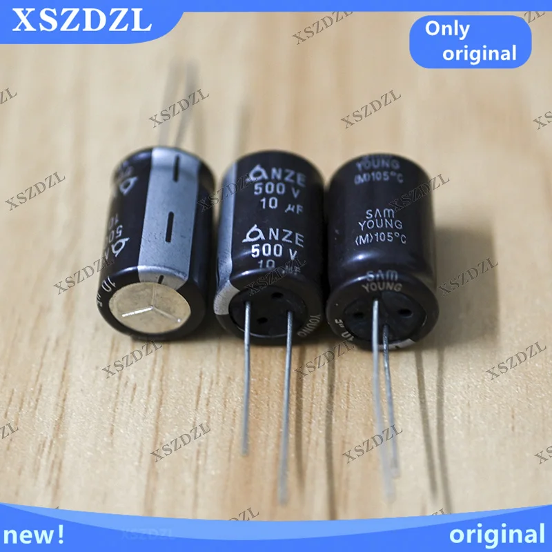 Korea SAMYOUNG Capacitor 10pcs/20pcs 500V 10uF electrolytic capacitor kit