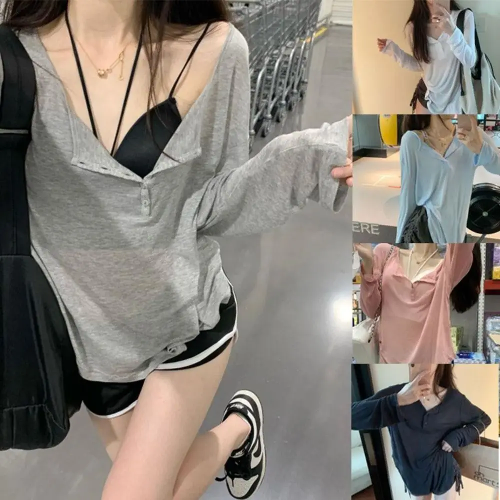 Polyester Long Sleeve Tank Top for Women