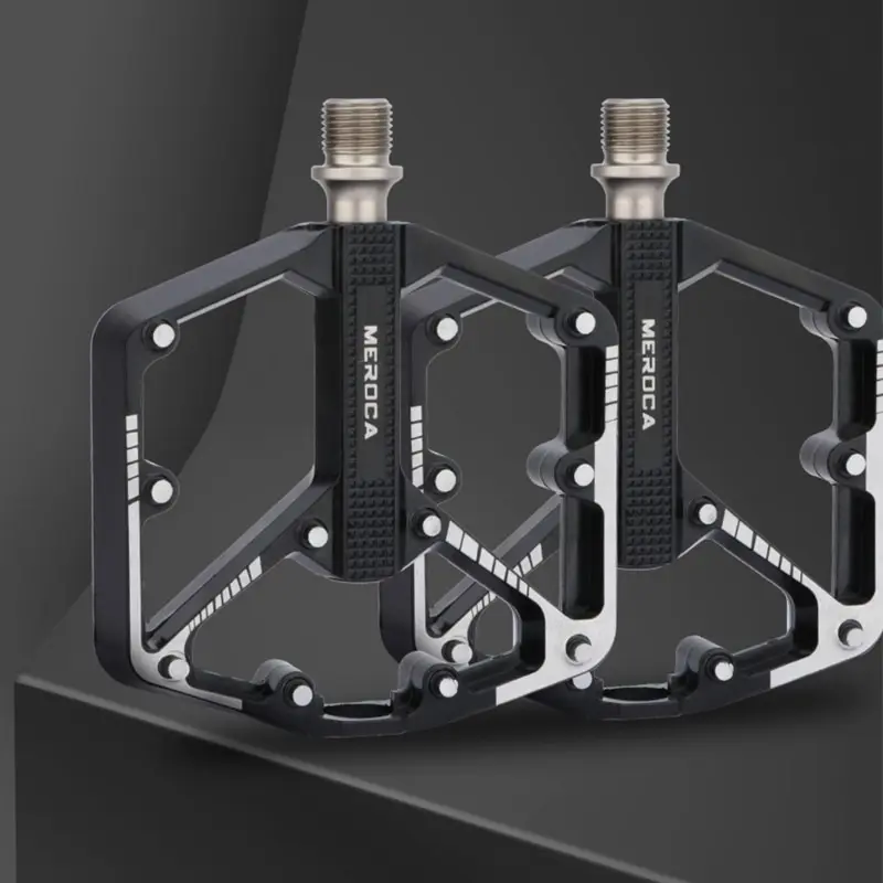Bicycle Pedals Bicycle Pedals Sealed DU Bearing Nonslip Pedal Mountain Road Bike Cycling Alloy Platform Mtb Pedal