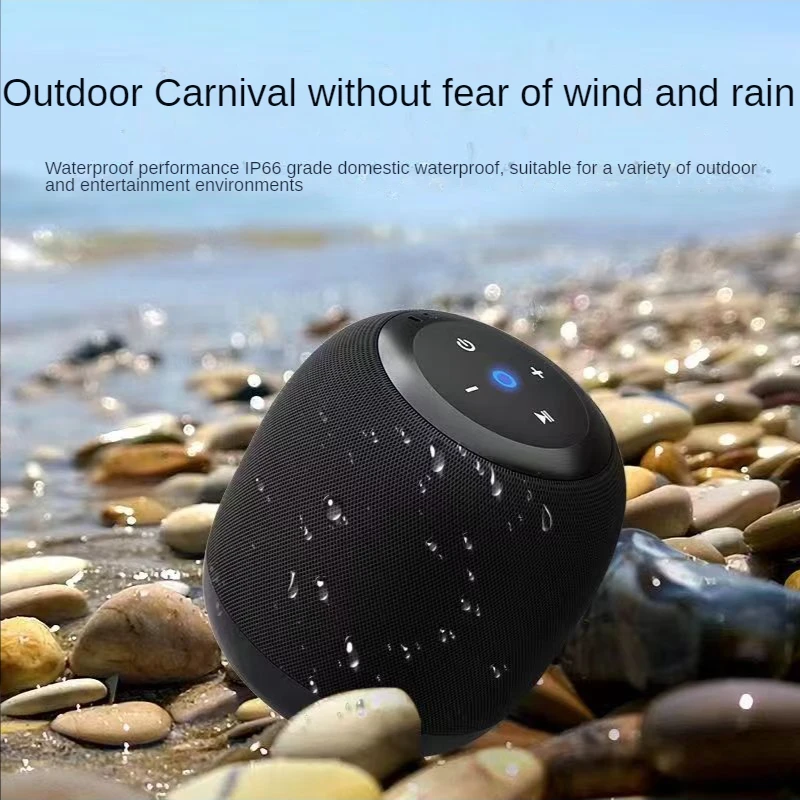 

Bluetooth Speaker Portable Dual Subwoofer Wireless Small Stereo High Volume 3d Surround TWS