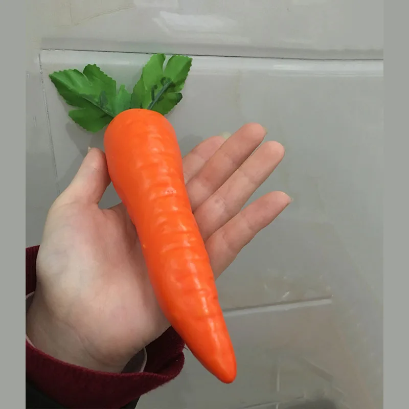 Simulation Carrot False Fruit Vegetable Carrot Model Home Decoration Craft Jewelry Props vegetable ornaments,food model,food photography props