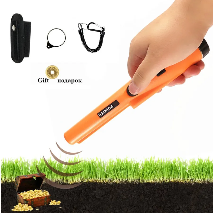 Pinpointing Pointer Metal Detector Gold Target Metal Detector Static Alarm with Bracelet