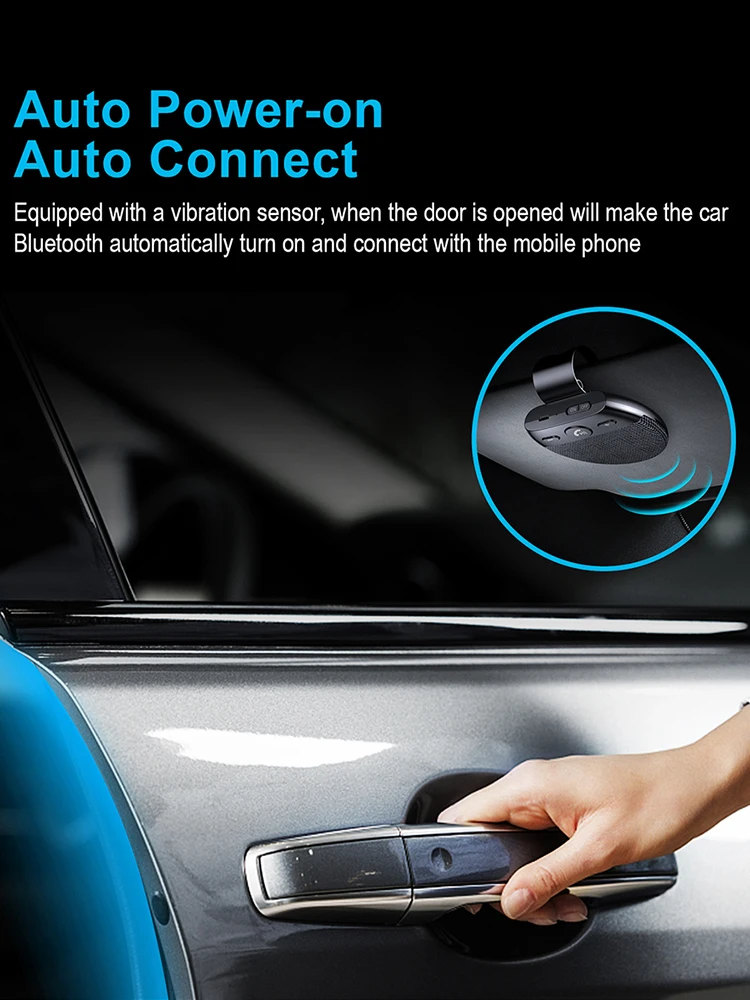 Transmisor Bluetooth Fm Dual Usb Manos Libres V4.1 Carro Mic
