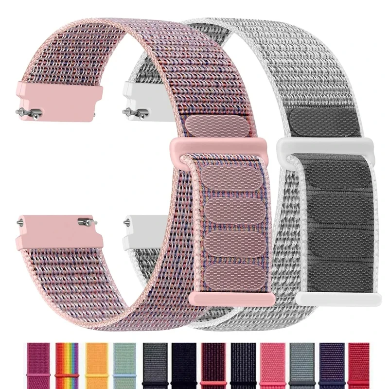 Versatile Nylon Loop Sport Watch Band, 20mm/22mm