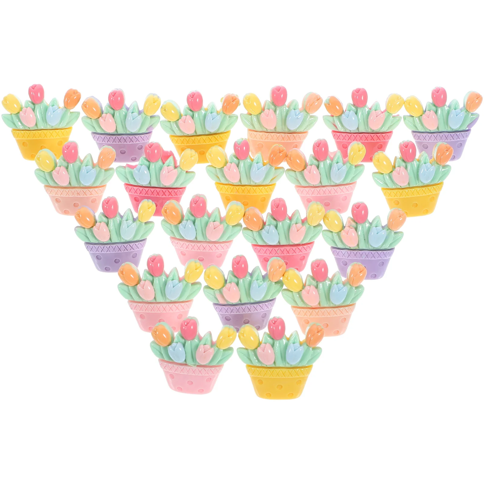 20Pcs 수지 압정 꽃 디자인 지리 수업을 위한 경량 컴팩트 푸시 핀 여행 사진 미술 공예품 매일 사용 홈