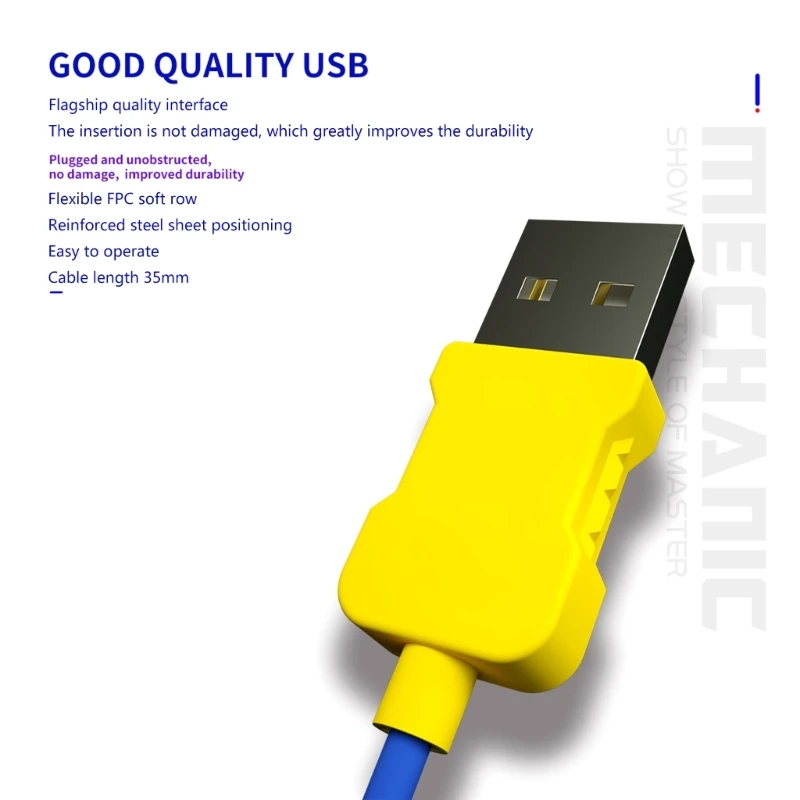 

Mechanic Boot Power Cable For IOS Phone 12/13 Power Supply Cable Repair Wire Test Cable Tools