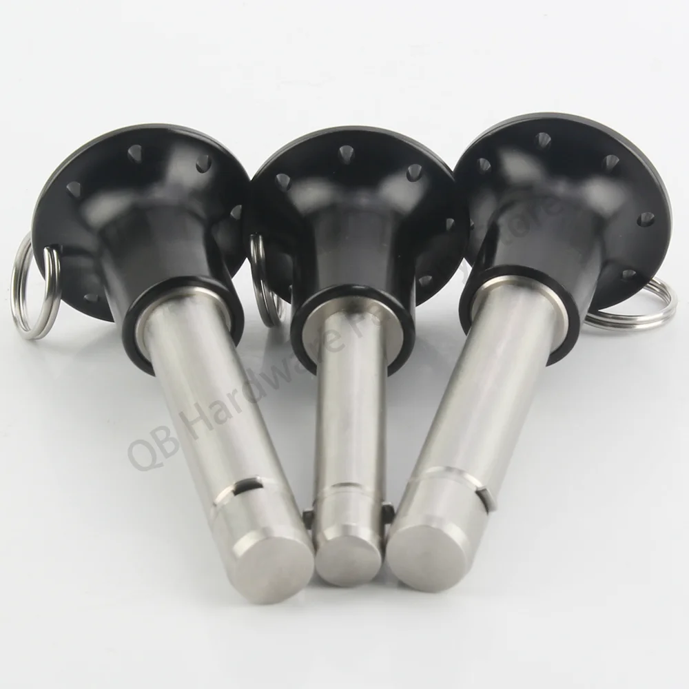 Stainless Steel Ball Lock Pins Stainless Steel Pins Clips QB123 Stainless Steel Quick Release Detent Pin