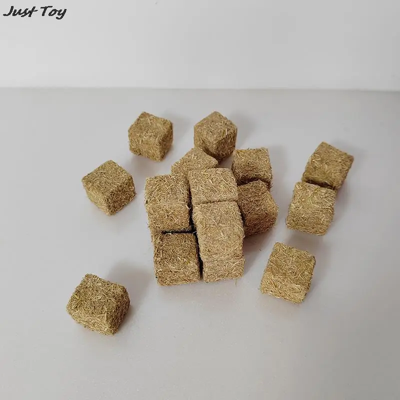 

Миниатюрная имитация фермы, 4 шт., столешница сена, рисовая солома, миниатюрная Строительная Песочная настольная модель, аксессуары