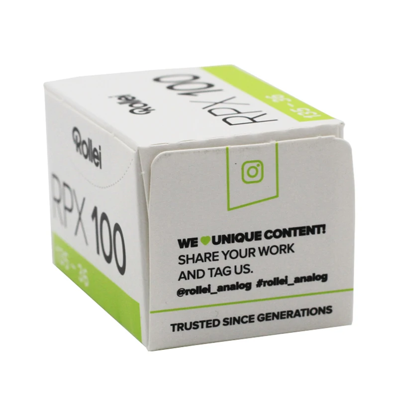 Black And White RPX 100 Negative Film Rollei Film 35mm Film 1-10 Rolls 135 35mm（36 Exposures Roll）For F8/H35/M35 Film Camera
﻿