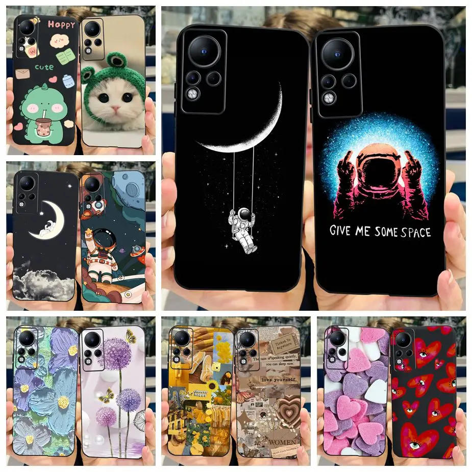 Cute Fashion Painted Soft TPU Case Cover - Stylish Protective s Capa