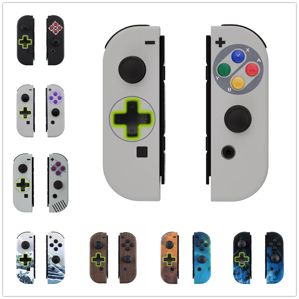 : extremerate replacement full set buttons for joycon,... eXtremeRate Replacement Controller Housing Joy Con Shell Case Full Set ...