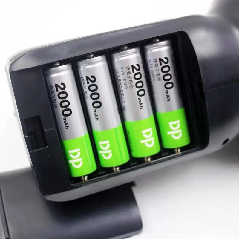High Light LED Searchlight 8000mAh Long Range camping light USB Rechargeable Work Light Waterproof Outdoor Bright Flashlight