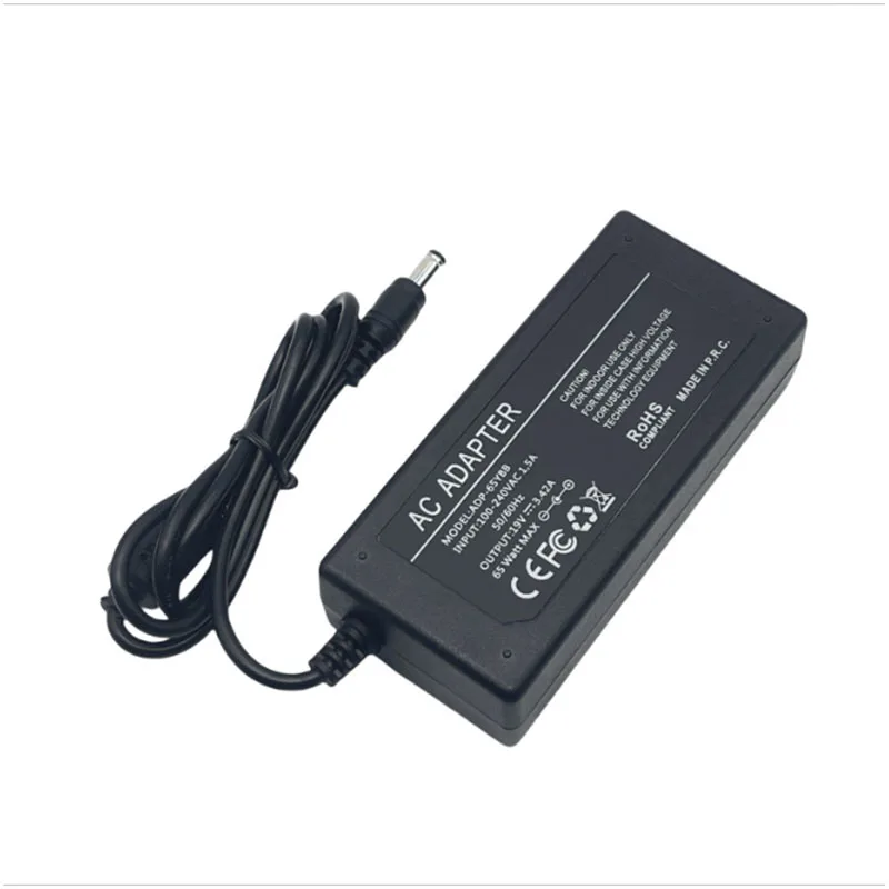 노트북 충전기 AC 어댑터 전원 공급 장치, 19 V 3.42A 5.5X2.5mm, DC 19 V 볼트 충전 노트북 5.5x2.5 65W B450 B550 B560