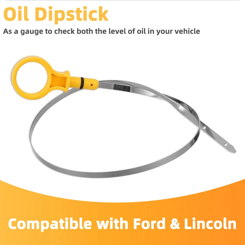 Engine Oil Level Dipstick for Ford Edge Escape Explorer Focus Fusion Taurus 2.0L Fluid Indicator Oil Stick CJ5Z-6750-A