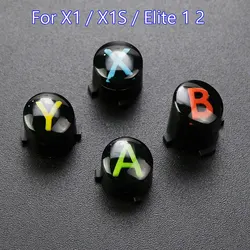 Premium Replacement ABXY Buttons Kit for Xbox Controllers - Enhanced Gaming Repair Part (X1 Colorful)