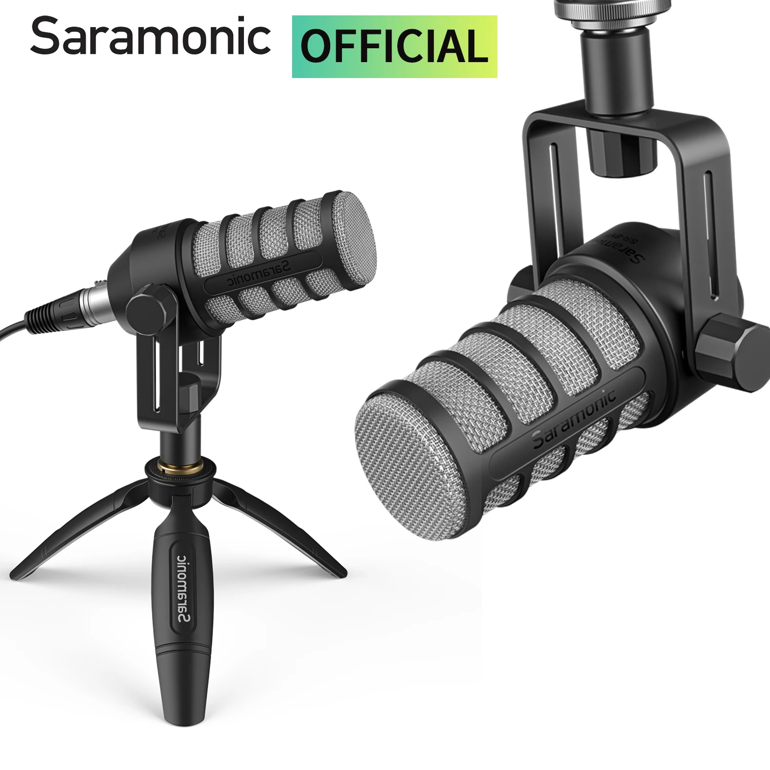 Saramonic SR-BV1 Cardioid Dynamic Desktop Studio Microphone for Live  Streaming Bodcasting Podcasting Recording Studio Youtube AliExpress