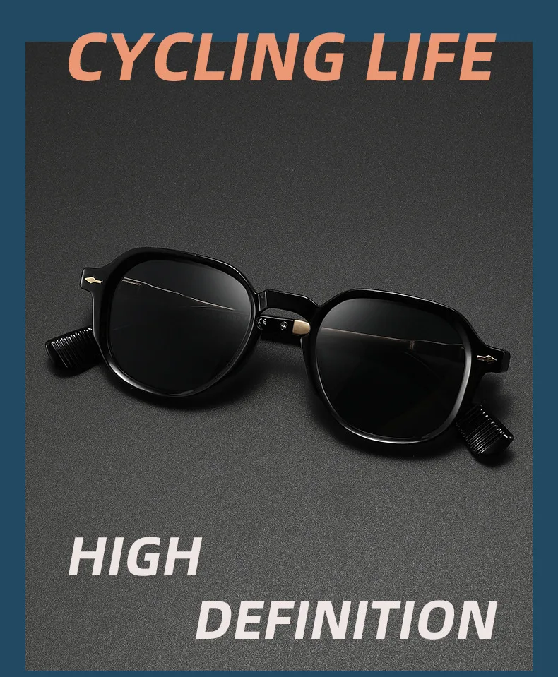 2025 Neue Farbverlauf-Sonnenbrille Unisex Mode Retro UV-Schutz Brillen Vielseitige Outdoor-Eyewear