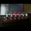 IPS RGB LED Quasi-Nixie Tube Clock Pickup Level Light Rhythm Level Meter Punk Rhythm Light Gift Ornament 2