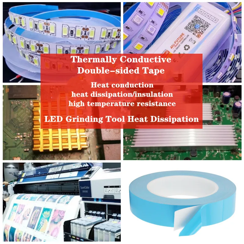 Cinta conductora térmica de doble cara equivalente a 3M 8815, para LED,  P/B, disipador de calor, IC, MOS fabricantes y proveedores China - Precio  de fábrica - Naikos (Xiamen) Cinta adhesiva Co., Ltd