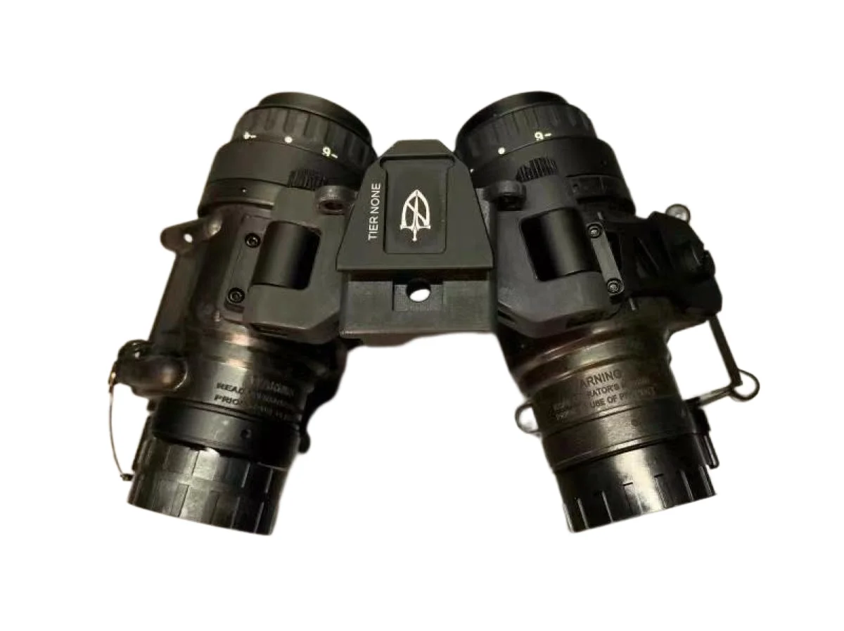 New Tactical Hunting Cnc Metal "Pvs28W" Double 14 Nvg Mount Bracket An/Pvs-14 Dual Wide-Angle Binoculare Night Vision Bracket