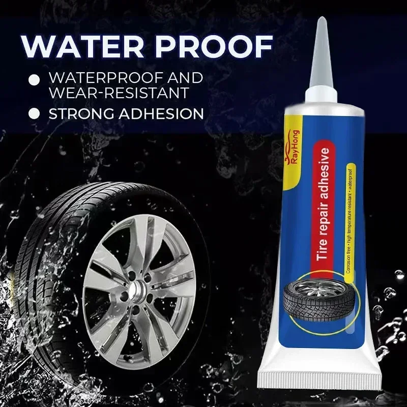 Tire Repair Black Glue Liquid Rubber Car Instant Bond Repair Adhesive tire repair kit,tire repair glue