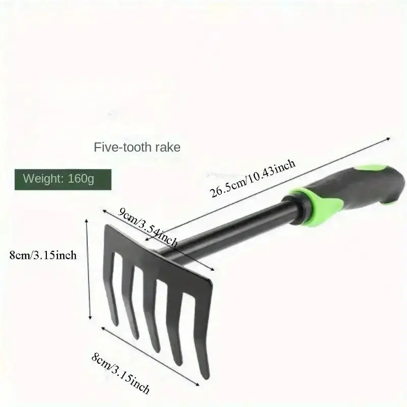 4-Piece Gardening Tools Set-Cast Aluminum Shovel with Hand Shovel with Non-Slip Rubber Grip, Convenient Transplant, Weeding, Digging and Growing Garden Tools & Equipment 3