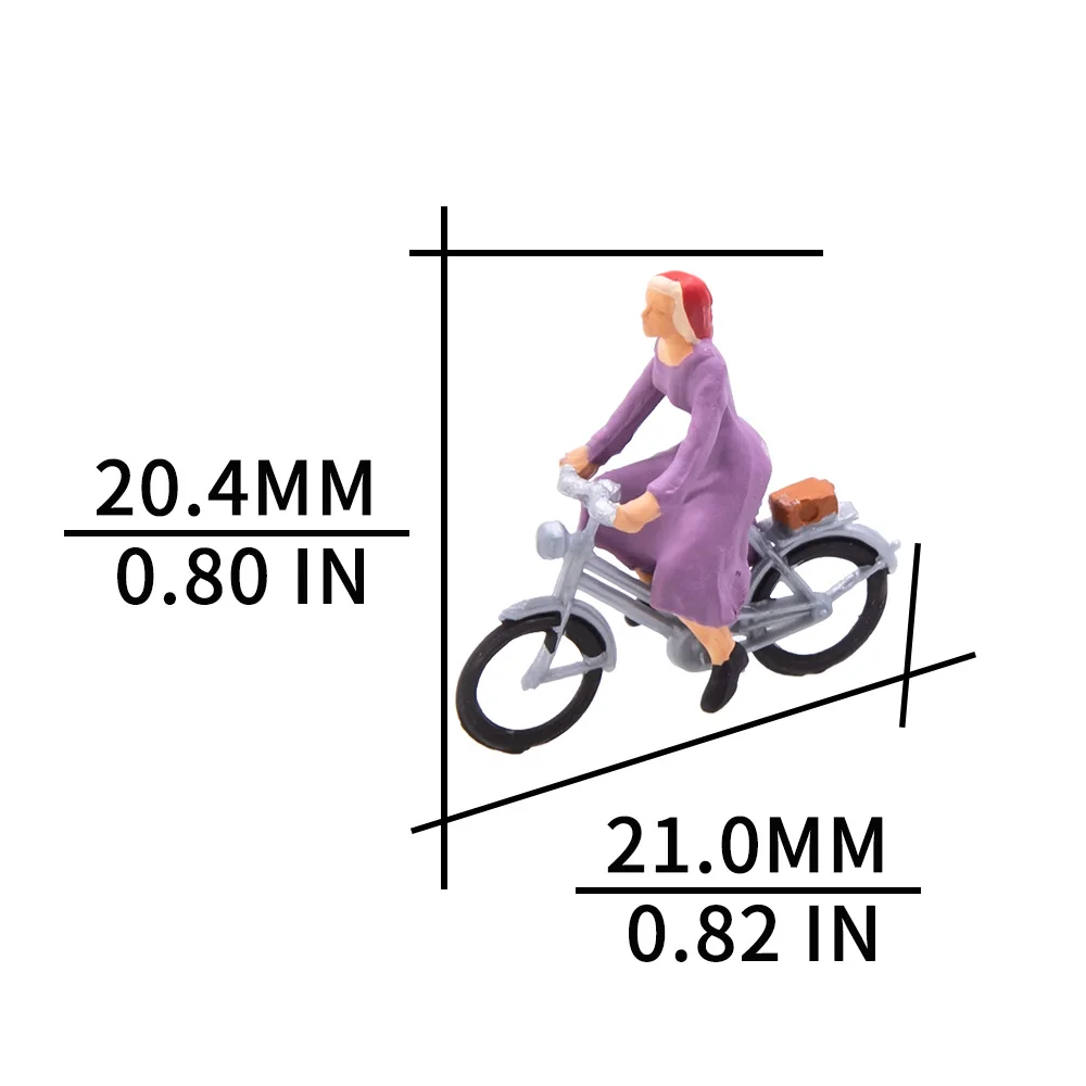 ロードレーサー フィギュア 20名 サイクリストライダーのモデル名