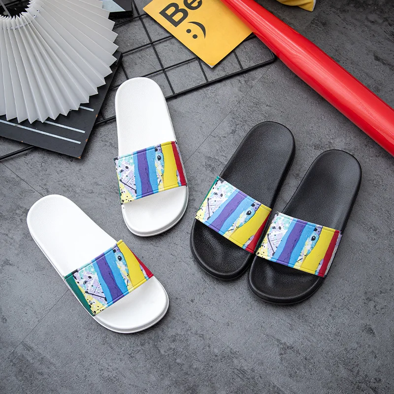 Pantofole Estive Uomo Casual Indoor Outdoor Slipper Foam Runner Slides Antiscivolo Home Floor Slides Uomo Summer Flip Flop