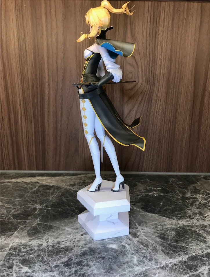 Figure Original God Piano Anime Paper Model Handicraft Model Two-dimensional Game