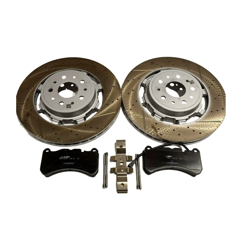 For Maserati Granturismo GT & Quattroporte Front Brake Pads & Rotors 2315318 673010328 673012044 980139070