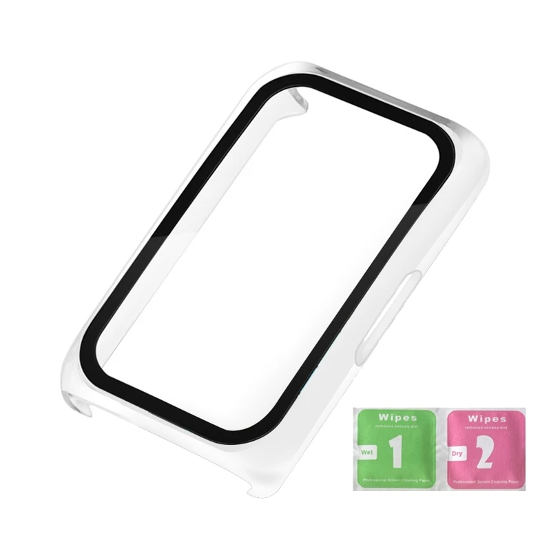 

Anti-scratch Protective Case Screen Protector Compatible for Band 6/6NFC/6Pro Cover Glass Film Wear-resistant