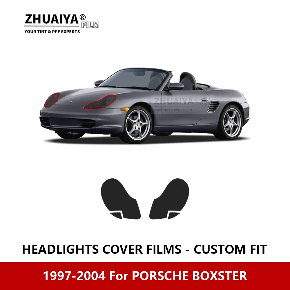 

Защитная пленка с защитой от царапин для фар автомобиля PORSCHE BOXSTER 1997-2004