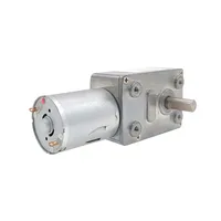 ZGY370 Worm Gear Motor JGY370 4632 DC 6V 12V 24V High Torque Worm Reversible Turbo Metal Geared Gear-box Reducer 4