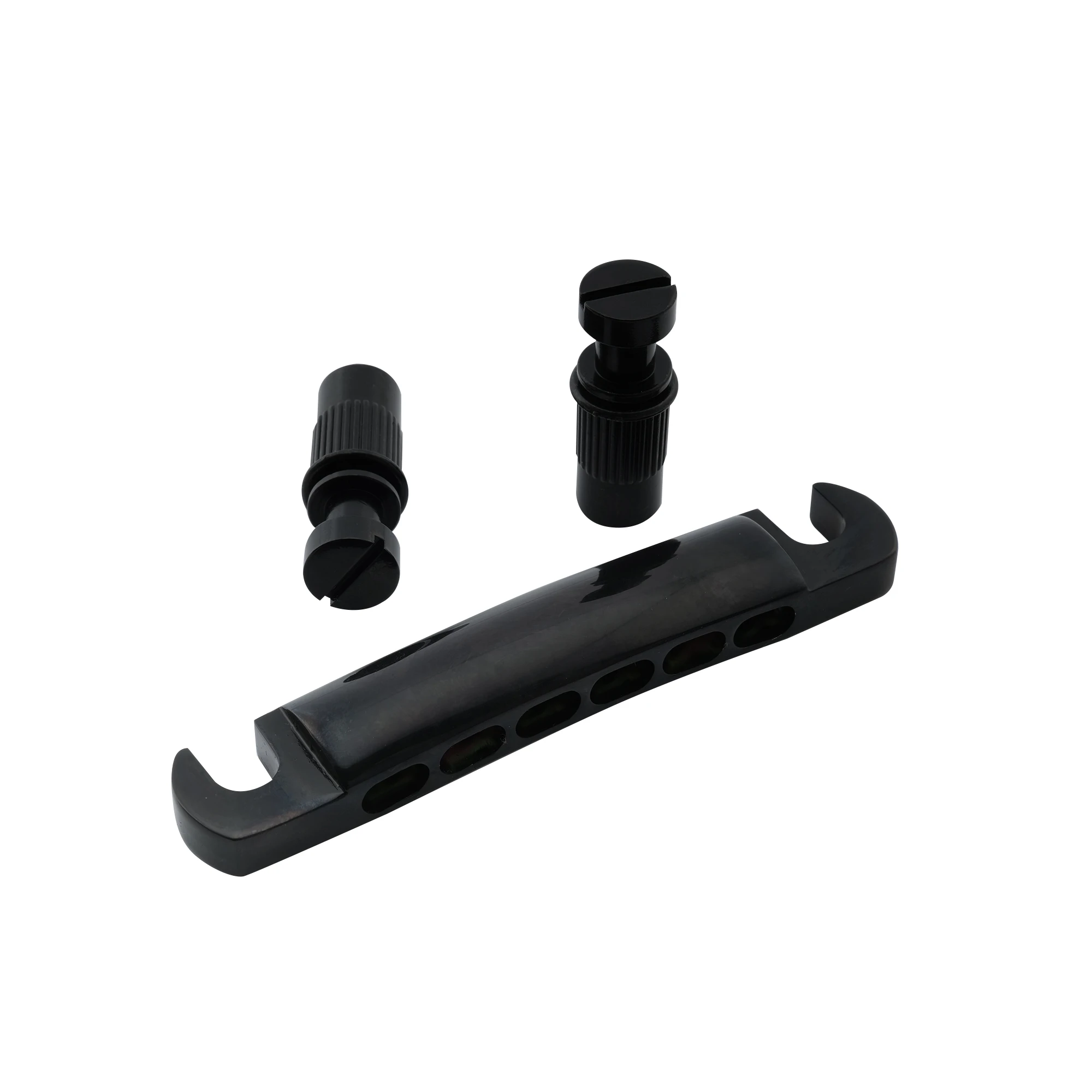 Musiclily Pro 52.5Mm 12 Corde Tune-O-Matic Stop Tailpiece Per Chitarra Elettrica Epiphone Les Paul Sg Style, Nero