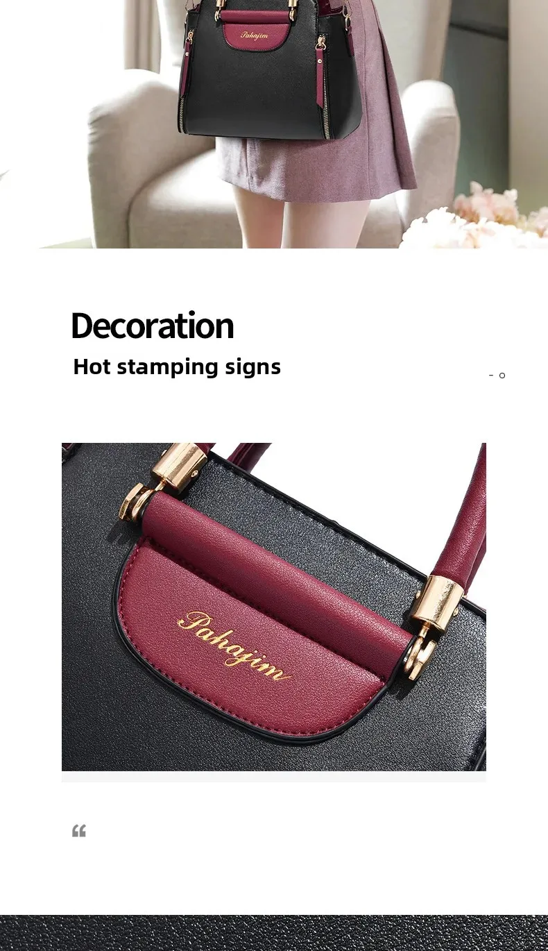 PU Leather Backpack Soft Texture