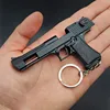 1:3 High Quality Metal Model Desert Eagle Keychain Toy Gun Miniature Alloy Pistol Collection Toy Gift Pendant 5