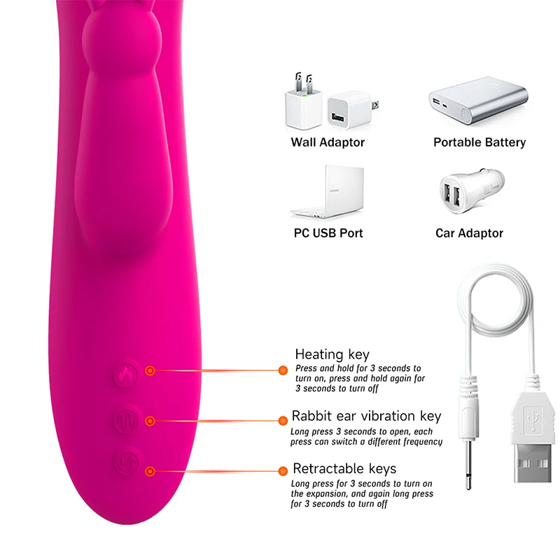 Vibromasseur Lapin Pretty Love Ingram – Électrochoc