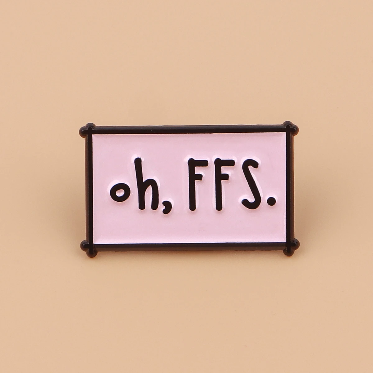 9 Stück „Oh, FFS“ Emaille Pin Lustige Buchstaben Brosche Set Damen Broschen Mode Revers Abzeichen Schmuck Freunde Geschenk – Detail 5