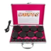 Massage Stone Heater Box Set with Natural Basalt Stones, Multiple Sizes for Hot Stone Therapy, Ideal for Relaxation and Circulat 1