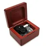 bronzing Wooden Elfen lied music lilium Music Box For new year Christmas Birthday music box gift Valentine's Day Gifts 2