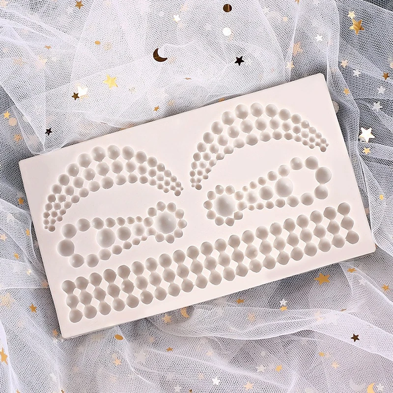 

Комбинированная силиконовая форма с жемчужными полосками, инструменты для рукоделия, инструменты для выпечки кексов, конфет, украшения тортов, кухонные аксессуары для выпечки